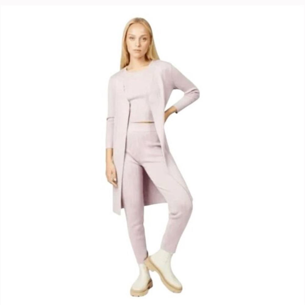 Silk and Salt Women's Lavender Knit Staycation Set